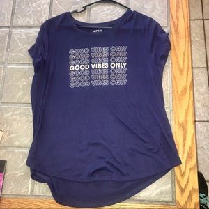 Apt. 9 | X-Large | Navy Good Vibes Only Top